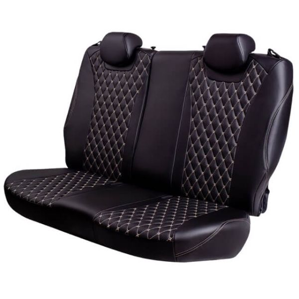 Чехлы Премиум Экокожа Байрон Ромб на Hyundai i40 2012-2019 г.в.