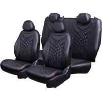 Чехлы Премиум Экокожа Байрон Президент|Жук на Lada Vesta / Vesta SW Cross (2015+)