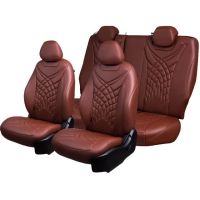 Чехлы Премиум Экокожа Байрон Президент|Жук на Lada Vesta / Vesta SW Cross (2015+)