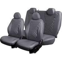 Чехлы Премиум Экокожа Байрон Президент|Жук на Lada Vesta / Vesta SW Cross (2015+)