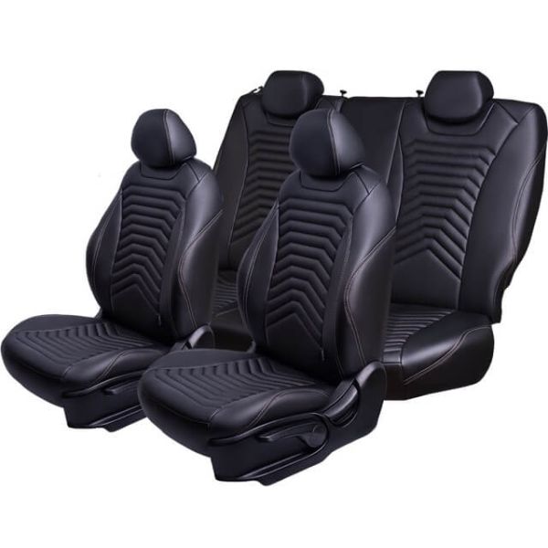 Чехлы Премиум Экокожа Байрон Президент|Жук на Lada Vesta / Vesta SW Cross (2015+)