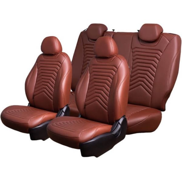 Чехлы Премиум Экокожа Байрон Президент|Жук на Lada Vesta / Vesta SW Cross (2015+)