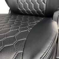 Чехлы Экокожа Ромб на Kia Spectra 2004-2011 г.в.