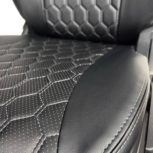 Чехлы Экокожа Ромб на Kia Spectra 2004-2011 г.в.