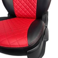 Чехлы Экокожа Ромб на Kia Spectra 2004-2011 г.в.