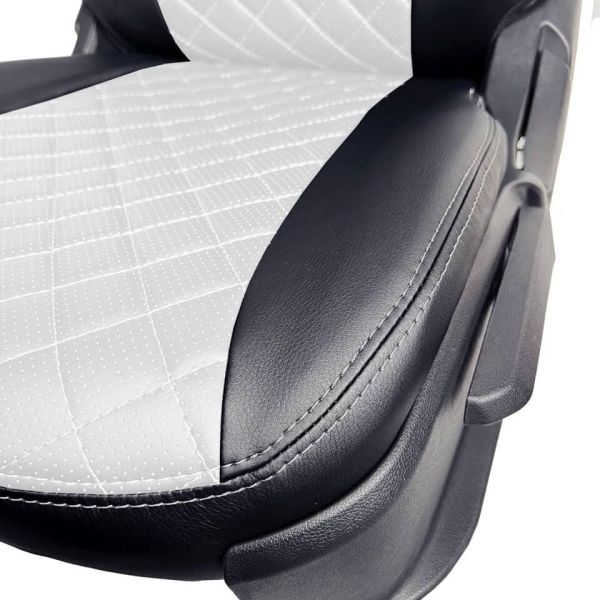 Чехлы Экокожа Ромб на Kia Spectra 2004-2011 г.в.