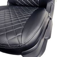 Чехлы Экокожа Ромб на Kia Spectra 2004-2011 г.в.