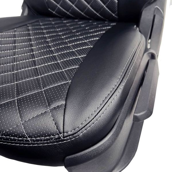 Чехлы Экокожа Ромб на Kia Spectra 2004-2011 г.в.