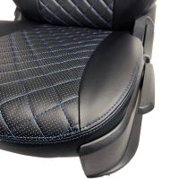 Чехлы Экокожа Ромб на Kia Spectra 2004-2011 г.в.