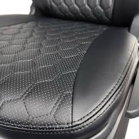 Чехлы Экокожа Ромб на Kia Spectra 2004-2011 г.в.